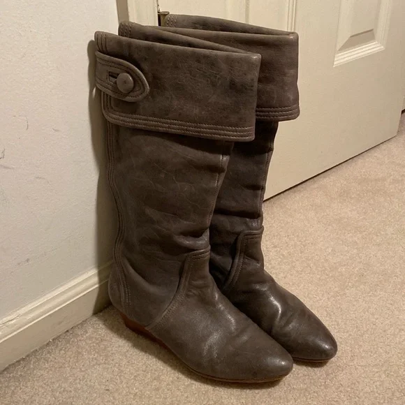 Frye | Shoes | Frye Sam Button Tall Leather Boots  display picture 3